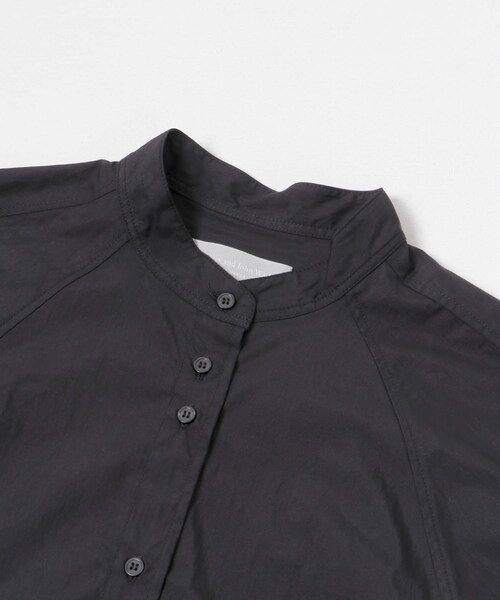 URBAN RESEARCH（アーバンリサーチ）の「綿ナイロンスタンドカラーブラウス（シャツ/ブラウス・レディース・BLU/OFF/NVY/BLK・FREE）」の14枚目の写真