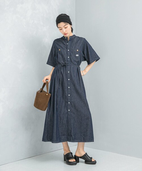 URBAN RESEARCH ROSSO（アーバンリサーチロッソ）の「『別注』Lee×ROSSO　WORK ONE-PIECE（ワンピース・レディース・ONEWASH/USED・FREE）」の9枚目の写真