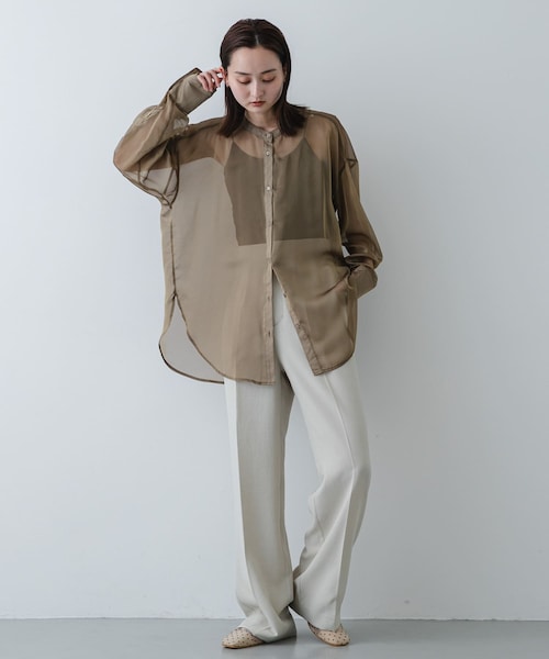 SENSE OF PLACE by URBAN RESEARCH(センスオブプレイスバイアーバンリサーチ)の「シアードットフラットパンプス(パンプス・レディース・IVORY/BLACK・S/M/L)」の9枚目の写真