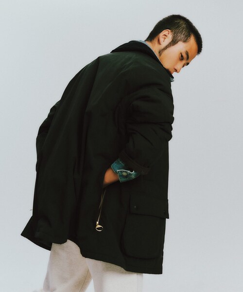 URBAN RESEARCH（アーバンリサーチ）の「『別注』Barbour / URBAN RESEARCH　PADDED OS BEAUFORT（テーラードジャケット・メンズ・black/navy・36/38/40/42）」の22枚目の写真