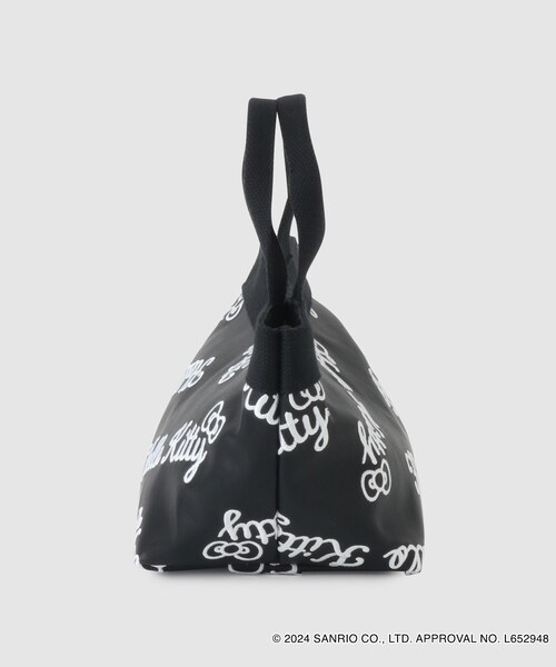 ROPE'（ロペ）の「【一部店舗限定】HELLO KITTY トートバックMedium（トートバッグ・レディース・ブラック/ホワイト・F）」の12枚目の写真