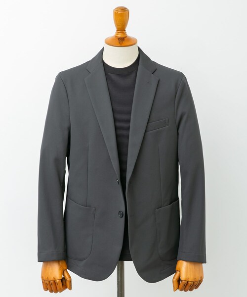 URBAN RESEARCH DOORS(アーバンリサーチドアーズ)の「『イージーケア』LIFE STYLE TAILOR サーフニットジャケット(テーラードジャケット・メンズ・NAVY/GRAY・S/M/L/XL)」の13枚目の写真