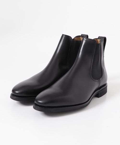 URBAN RESEARCH DOORS（アーバンリサーチドアーズ）の「Berwick　サイドゴアブーツ（ドレスシューズ・メンズ・BLACK・6/6.5/7/7.5）」の3枚目の写真