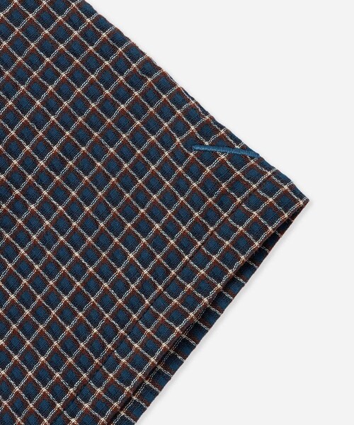 Saturdays NYC(サタデーズ ニューヨークシティ )の「Hester Palaka Shirt(シャツ/ブラウス・レディース・キナリ/オリーブ/ブルー・L/M/S/XL)」の20枚目の写真