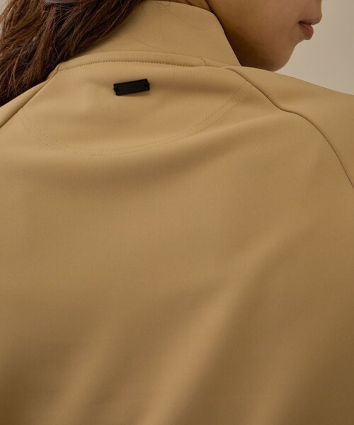 ROPE'（ロペ）の「【NOIR】【セットアップ対応】ハーフジップ長袖スタンドプルオーバー（Tシャツ/カットソー・レディース・ブラック/ベージュ系・L/M/S）」の18枚目の写真