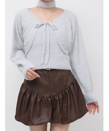 dazzlin | ミニシャギーニットボレロ(カーディガン/ボレロ)