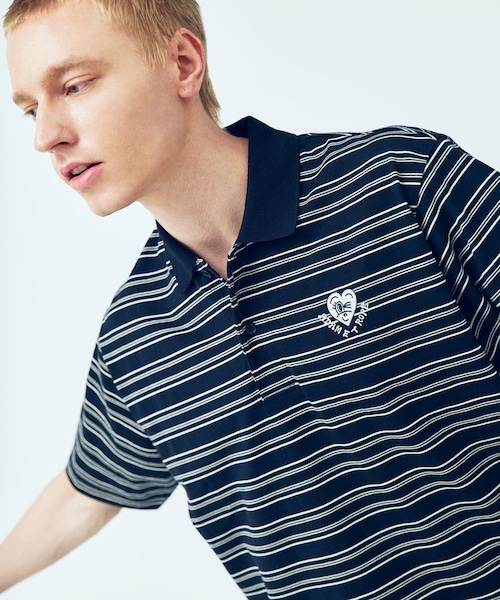 【Chocomoo×ADAM ET ROPE 】刺しゅう POLOの1枚目の写真
