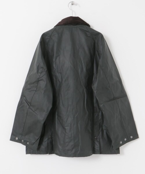 URBAN RESEARCH DOORS（アーバンリサーチドアーズ）の「OS BEDALE WAX JACKET（テーラードジャケット・メンズ・BLACK/SAGE・36/38/40）」の18枚目の写真