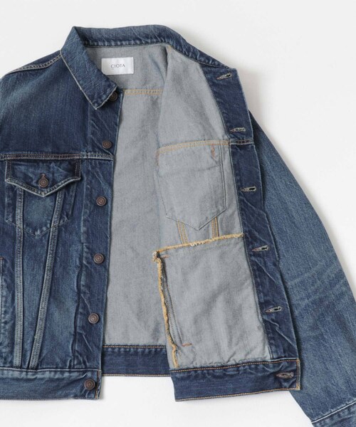 URBAN RESEARCH(アーバンリサーチ)の「CIOTA 4 POCKETS DENIM JACKET(デニムジャケット・メンズ・M BLUE・42/44/46)」の9枚目の写真