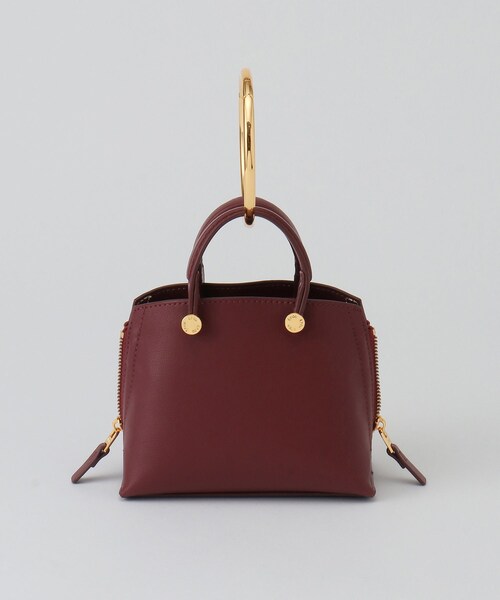 ROPE'（ロペ）の「【E'POR】Y BAG Nano【超軽量】（ショルダーバッグ・レディース・ブラック系/ベージュ系/レッド/ワイン/シルバー・F）」の8枚目の写真