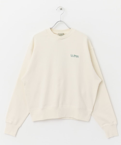 URBAN RESEARCH DOORS(アーバンリサーチドアーズ)の「L.L.Bean JAPAN EDITION Crewneck Sweatshirts(スウェット・レディース・Ecru/Birch/Navy/Bordeaux/Straw/Ocean・M)」の1枚目の写真