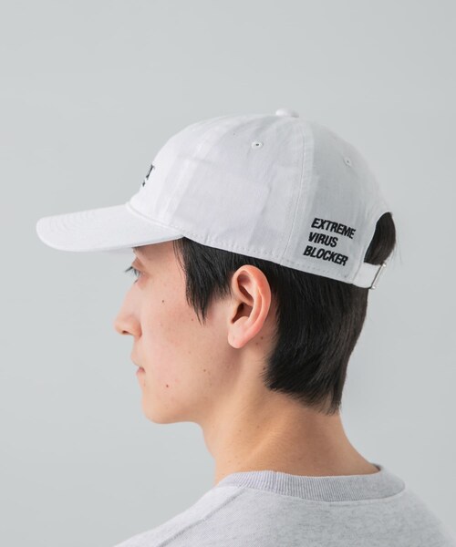 URBAN RESEARCH（アーバンリサーチ）の「『別注』VIBTEX×URBAN RESEARCH　TWILL CAP（キャップ・メンズ・WHITE/BLACK・FREE）」の5枚目の写真