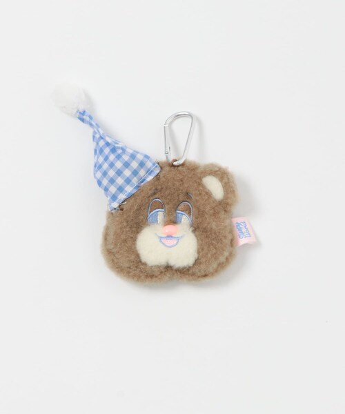SMELLY（スメリー）の「『WEB/一部店舗限定』NEONMOON　Sleepy Teddy Pouch（ポーチ・レディース・MNT/PNK/PPL/BRN/IVO・-）」の10枚目の写真