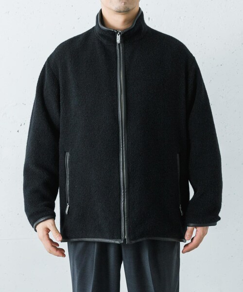 URBAN RESEARCH（アーバンリサーチ）の「PORTER CLASSIC　JK W.LTR PP-ENTRF（テーラードジャケット・メンズ・BLACK・2/3）」の5枚目の写真