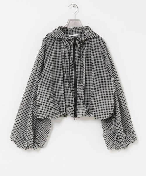 URBAN RESEARCH(アーバンリサーチ)の「『撥水』シアーバルーンブルゾン(ブルゾン・レディース・MINTGRAY/CHECK・Free)」の20枚目の写真