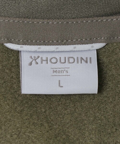 EKAL（エカル）の「HOUDINI　Ms Power Up Jacket（ブルゾン・メンズ・True Black/Bm Green・M/L）」の11枚目の写真