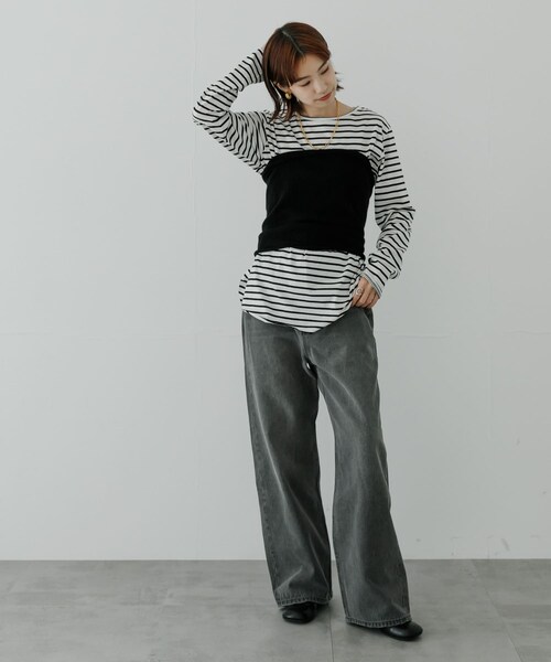 URBAN RESEARCH（アーバンリサーチ）の「ウールカシミヤニットビスチェ（その他トップス・レディース・BLACK/GRAY/KHAKI・FREE）」の10枚目の写真