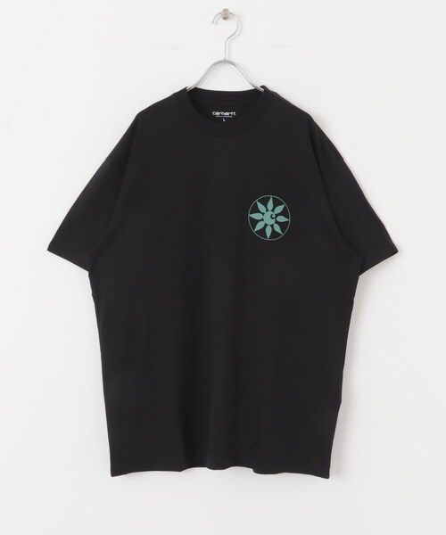 URBAN RESEARCH Sonny Label（アーバンリサーチサニーレーベル）の「carhartt　SHORT-SLEEVE SENSES T-SHIRTS（Tシャツ/カットソー・メンズ・Black/White/Air Green・M/L）」の4枚目の写真