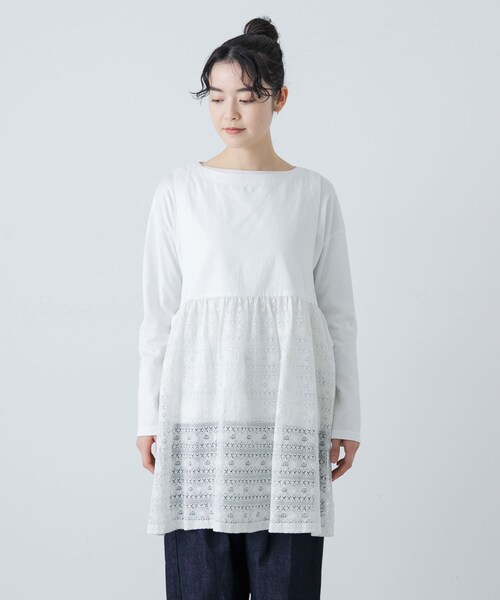 かぐれ(カグレ)の「Khadi&co. ECLIPSE(チュニック・レディース・WH・M)」の9枚目の写真