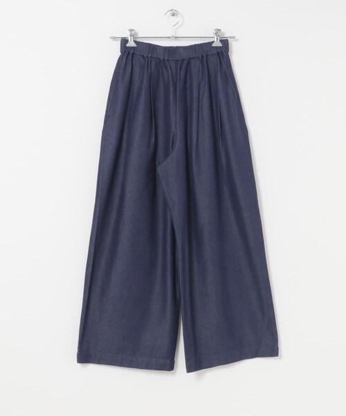 URBAN RESEARCH DOORS（アーバンリサーチドアーズ）の「FORK&SPOON　セルロースデニムワイドパンツ（デニムパンツ・レディース・BLACK/BLUE・1/2）」の20枚目の写真