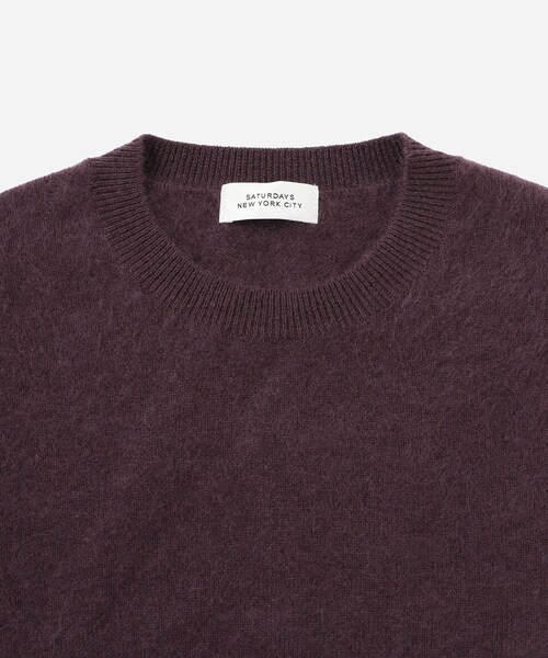 Saturdays NYC(サタデーズ ニューヨークシティ )の「Christine Textured Knit | WOMEN(ニット/セーター・レディース・ライトグレー/ネイビー/ワイン・M/S)」の11枚目の写真