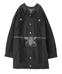3Way Denim Mix Coat