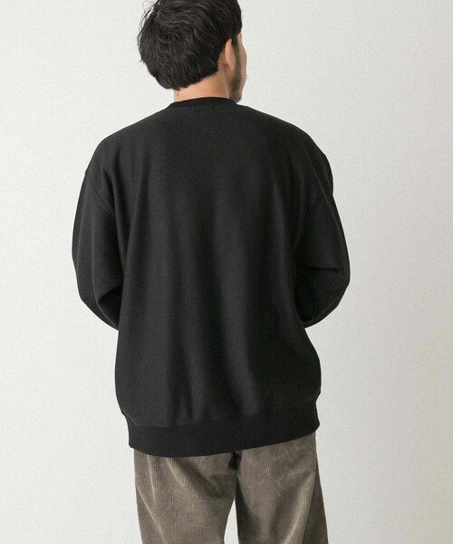 EKAL（エカル）の「QUICK DRY クルースウェット（スウェット・メンズ・グレー/ブラック・M/L）」の10枚目の写真