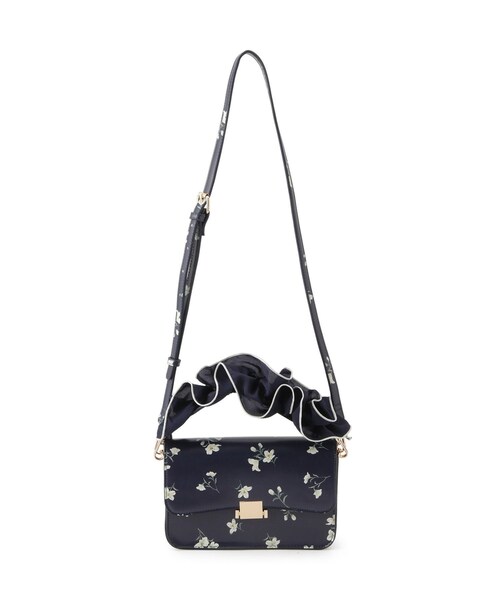 VIS(ビス)の「【DILIGENCE PARLOUR】VIS別注モデルフリルハンドル付き2WAYバッグ(ハンドバッグ・レディース・ベージュ系/ネイビー系・F)」の15枚目の写真