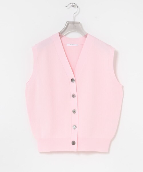 URBAN RESEARCH（アーバンリサーチ）の「片畦ニットベスト（ベスト・レディース・BLACK/BEIGE/PINK・Free）」の12枚目の写真
