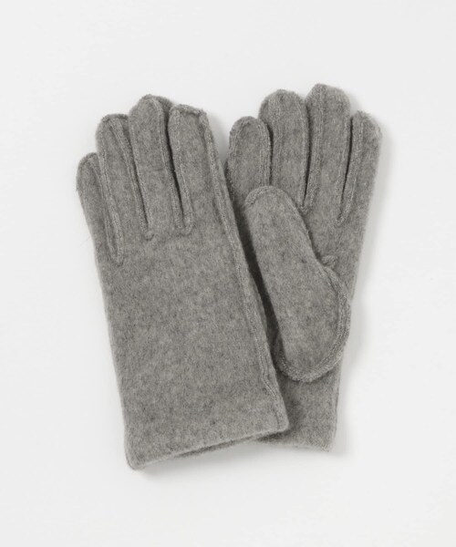 URBAN RESEARCH（アーバンリサーチ）の「カシミヤ100グローブ（ベルト・メンズ・BLACK/GRAY・Free）」の2枚目の写真