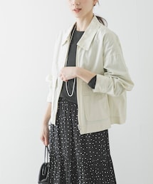 URBAN RESEARCH | コットンナイロンジップブルゾン(ブルゾン)