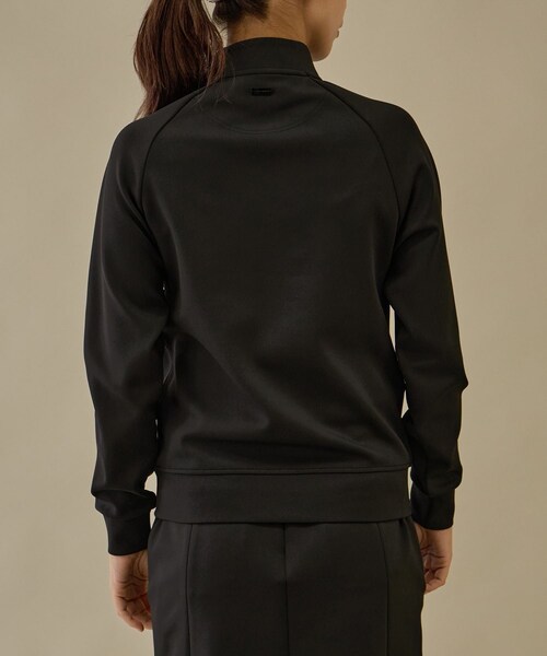 ROPE'（ロペ）の「【NOIR】【セットアップ対応】ハーフジップ長袖スタンドプルオーバー（Tシャツ/カットソー・レディース・ブラック/ベージュ系・L/M/S）」の20枚目の写真