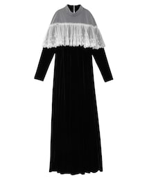 PAMEO POSE | Lace Velour Dress(ワンピース)