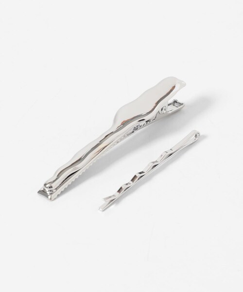 KBF（ケイビーエフ）の「メタルクリップピンセット（バレッタ/ヘアクリップ・レディース・SILVER/GOLD・One）」の7枚目の写真