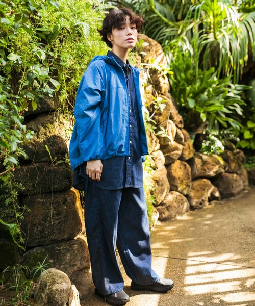 EKAL(エカル)の「『別注』Wrangler×EKAL デニムリラックスバギーパンツ(デニムパンツ・レディース・O.W/BLACK・Free)」の15枚目の写真