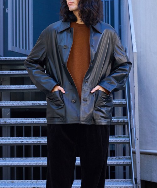 ADAM ET ROPE'（アダムエロペ）の「【ARDENNES/アルデンヌ】Claudia（その他アウター・メンズ・ブラック/ダークブラウン・48/50）」の11枚目の写真