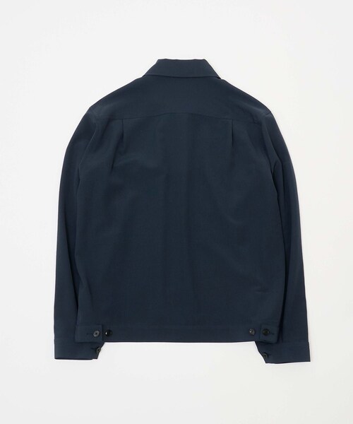 ADAM ET ROPE'(アダムエロペ)の「TRUCKER SHIRT JACKET(その他アウター・メンズ・ブラック/ネイビー・L/S/M)」の9枚目の写真