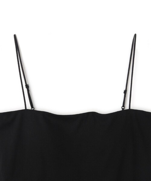 ROPE'（ロペ）の「【Lala Vie(ララヴィ)】別注カップ付きキャミソール(巾着付き)/イージーケア（キャミソール・レディース・ブラック/ホワイト・F）」の6枚目の写真