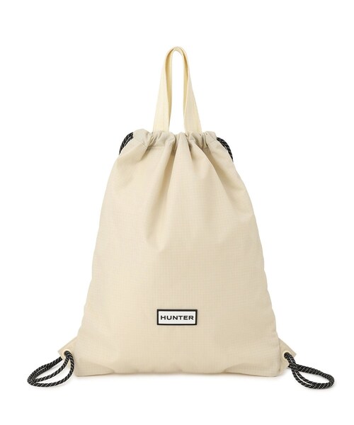 ADAM ET ROPE'（アダムエロペ）の「【WEB限定】・【HUNTER for ADAM ET ROPE'】 別注  TRAVEL DRAWSTRING BACKPACK TOTE（トートバッグ・レディース・キナリ・F）」の12枚目の写真