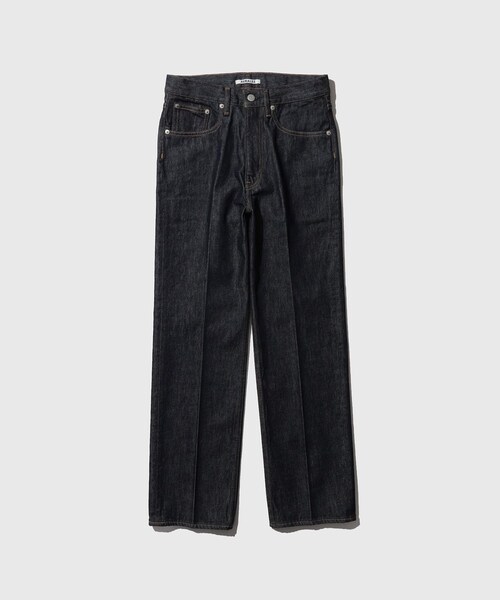 ADAM ET ROPE'(アダムエロペ)の「【AURALEE/オーラリー】HARD TWIST DENIM 5P PANTS(デニムパンツ・メンズ・ネイビー・28/30/32/34)」の5枚目の写真