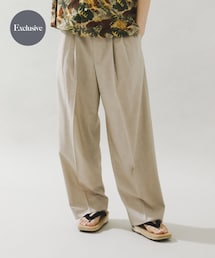 URBAN RESEARCH | 『別注』YLEVE×URBAN RESEARCH S120'S WOOL 3TACK PANTS(その他パンツ)