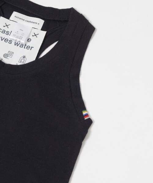URBAN RESEARCH(アーバンリサーチ)の「Extreme Cashmere vest(タンクトップ・レディース・snow/weed/sunflower/navy・-)」の11枚目の写真