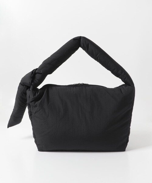 SENSE OF PLACE by URBAN RESEARCH（センスオブプレイスバイアーバンリサーチ）の「ナイロンパデットビックショルダー（ショルダーバッグ・メンズ・BLACK/WHITE/CHARCOAL/L.BLUE・one）」の12枚目の写真