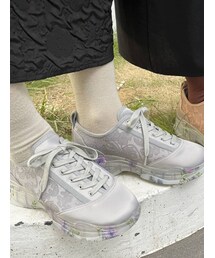 merry jenny | jacquard floral sneaker(スニーカー)