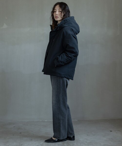 URBAN RESEARCH Sonny Label（アーバンリサーチサニーレーベル）の「フーディーダウンジャケット（その他アウター・レディース・アイボリー/ブラック/チャコール/グレージュ・FREE）」の20枚目の写真