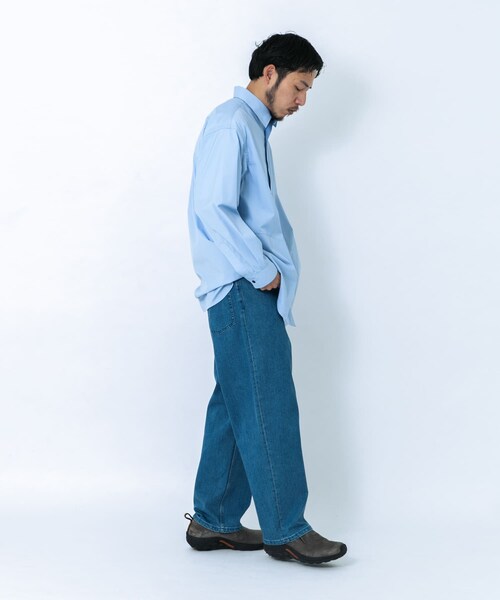 EKAL(エカル)の「エステネージュ ロングスリーブシャツ(シャツ/ブラウス・メンズ・サックス/ストライプ・M/L)」の9枚目の写真