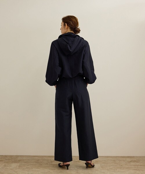 ROPE'（ロペ）の「【洗える】ビスコースリネン スラブスリータックパンツ/一部セットアップ可能（その他パンツ・レディース・ブラウン/ネイビー・36/38/40）」の19枚目の写真