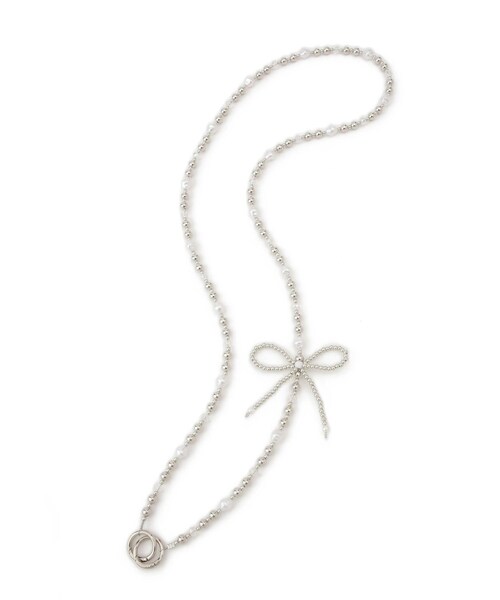 ROPE' PICNIC（ロペピクニック）の「マルチロングストラップ（スマホグッズ・レディース・ホワイト系・F）」の11枚目の写真