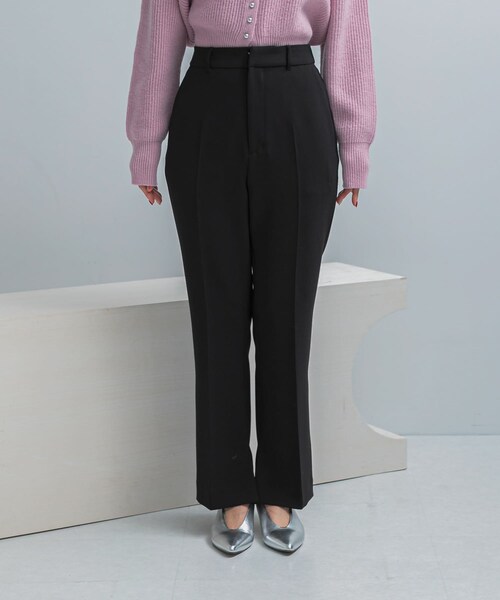 URBAN RESEARCH ROSSO（アーバンリサーチロッソ）の「スリットフレアストレッチパンツ（その他パンツ・レディース・IVORY/BLACK・36/38）」の22枚目の写真