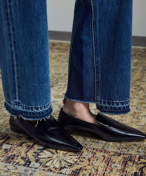 ADAM ET ROPE'（アダムエロペ）の「【J'aDoRe限定】【BRENTELLA（ブレンテッラ）】DENISE / ロングノーズローファー（ローファー・レディース・ブラック・35.5/36.5/37.5/38.5）」の16枚目の写真